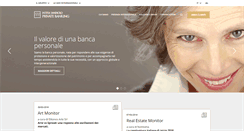 Desktop Screenshot of intesasanpaoloprivatebankig.com